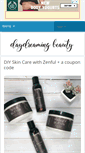 Mobile Screenshot of daydreamingbeauty.com